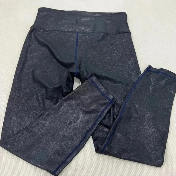 ZYIA Active Blue Twilight Luxe Hi-Rise 7/8 Legging Size 8 - Picture 5 of 13